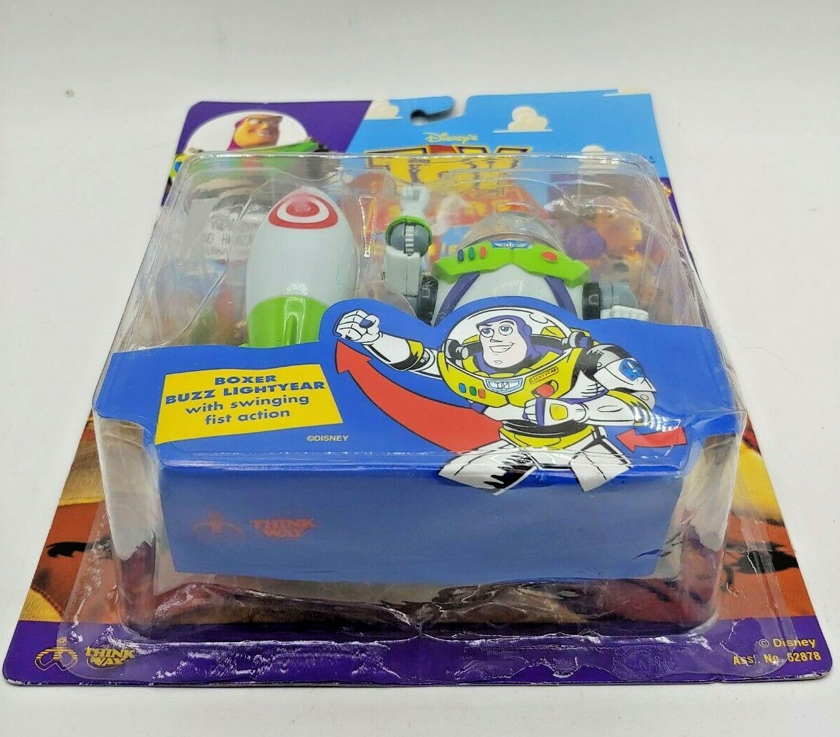 NEW 1995 ORIGINAL Toy Story Boxer Buzz Lightyear Action