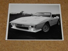 Genuine TVR 350i Convertible B&W Press Photograph (white, trees)