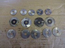 Slitting saws selection x 14; 20mm -30mm  x 5mm / 5/16" bore