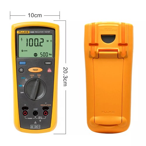 Fluke 1503 Digital Insulation Resistance Meter Megger 2000 MΩ Backlight CAT IV - Picture 4 of 9