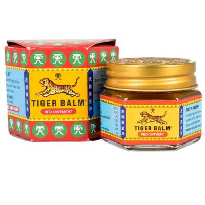 2 X Tiger Balm (Red) Super Strength Pain Relief Ointment - 9 ml