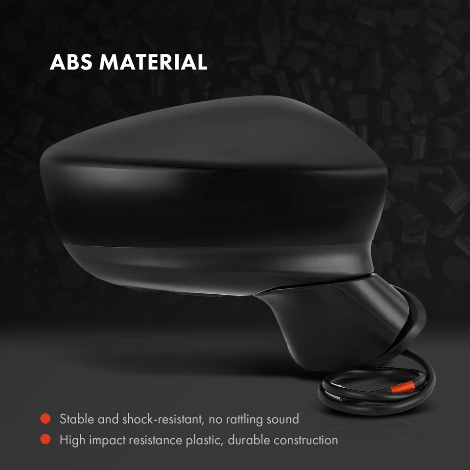 DEFECTIVE Right Black Power NonHeated Mirror for Mazda 3  3 Sport 201720 G3D Foto 3 de 4