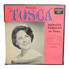 LP Giacomo Puccini / Renata Tebaldi - Tosca Vinyl Record