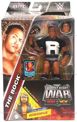 WWE ELITE COLLECTION ザ・ロック Amazon.com: Mattel WWE The Rock Elite Collection Action