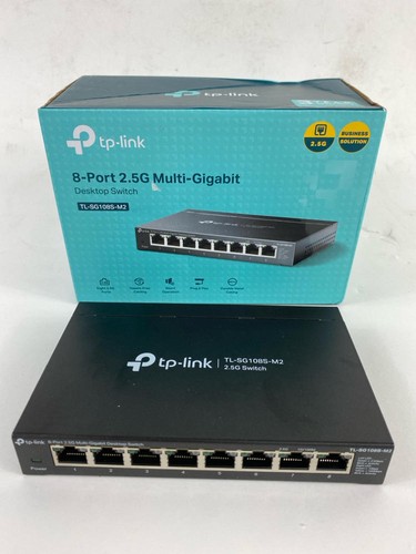 TP-Link TL-SG108S-M2 8-Port Multi-Gigabit 2.5G Ethernet Switch (READ-NP)