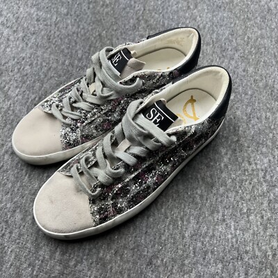 Sam Edelman Aubrie Glitter Kids Sneakers 4