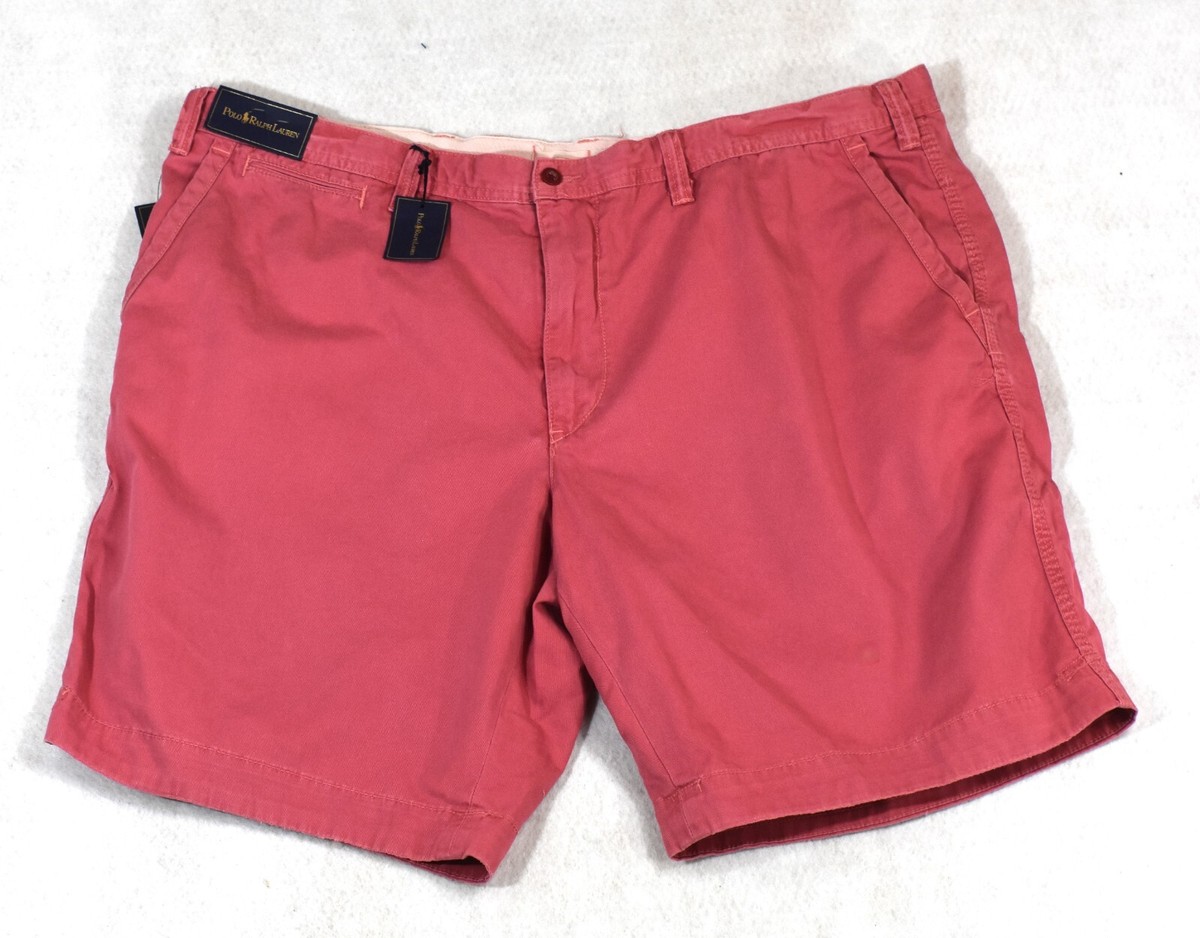 Polo Ralph Lauren Shorts Bleecker Weathered Red Chino Size