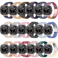 Ultralight Resin Bracelet Link Band Strap for Samsung Galaxy Watch Ultra 47mm
