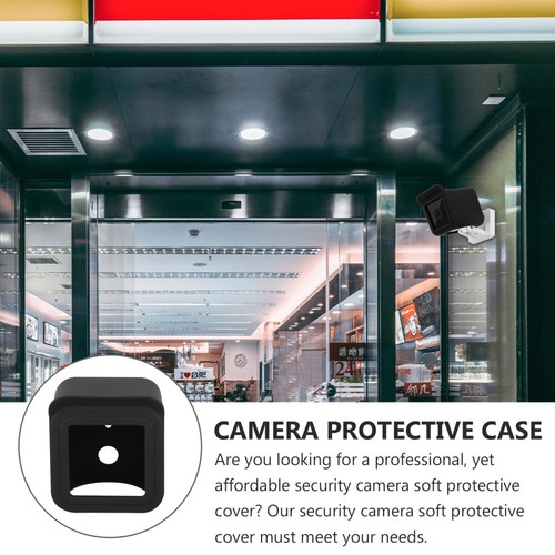 Black Camera Case Cover Security Camera Case Outdoor Security Camera Sleeve - Afbeelding 6 van 12