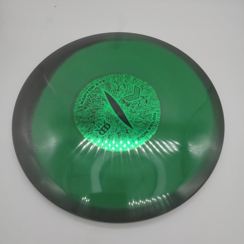 Dynamic Discs Fuzion Raptor Eye Felon Sockibomb Green 176g - Picture 2 of 3