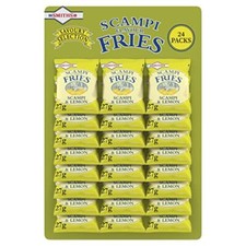 Smith's Savoury Selection Scampi & Lemon Fries 27g (Sheet of 24 Bags)