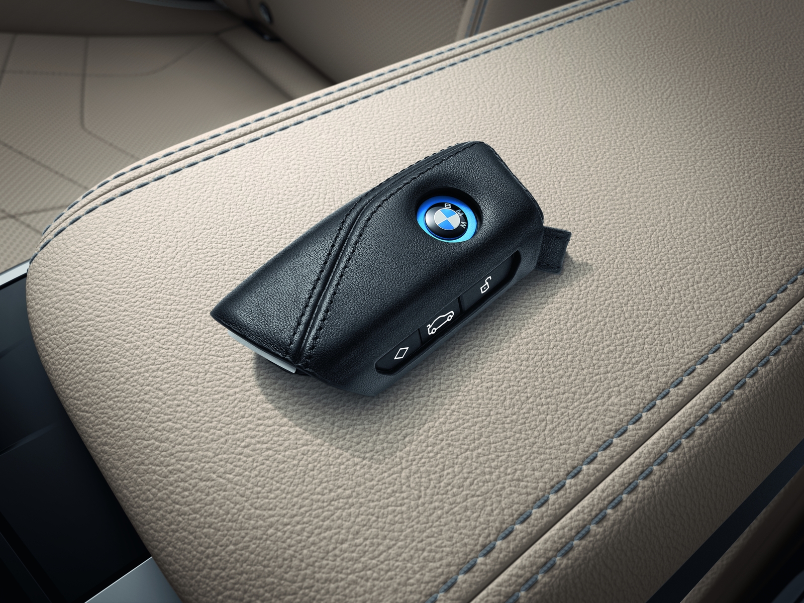 BMW Genuine Key Fob Leather Fits U06 G60 G61 G68 G70 U11 U12 U10 G09 ...