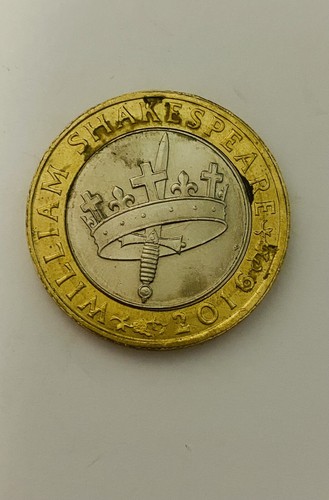 RARE 2 Pound Coin Shakespeare Hollow Crown 2016 With Minting Striking rare-2-pound-coin-shakespeare-hollow-crown-2016-with-minting-striking