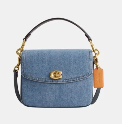 Sac Coach Cassie 19 Denim authentique neuf jamais porté - Photo 1/4