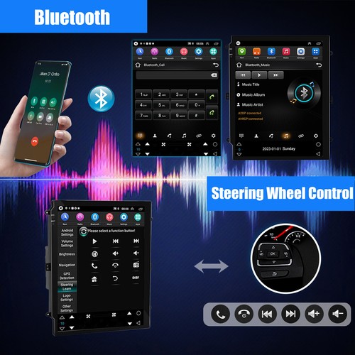 For Ford Focus 2012-2018 Android13 Auto Carplay 9.7in Car Stereo Radio GPS 4+64G - Picture 17 of 22