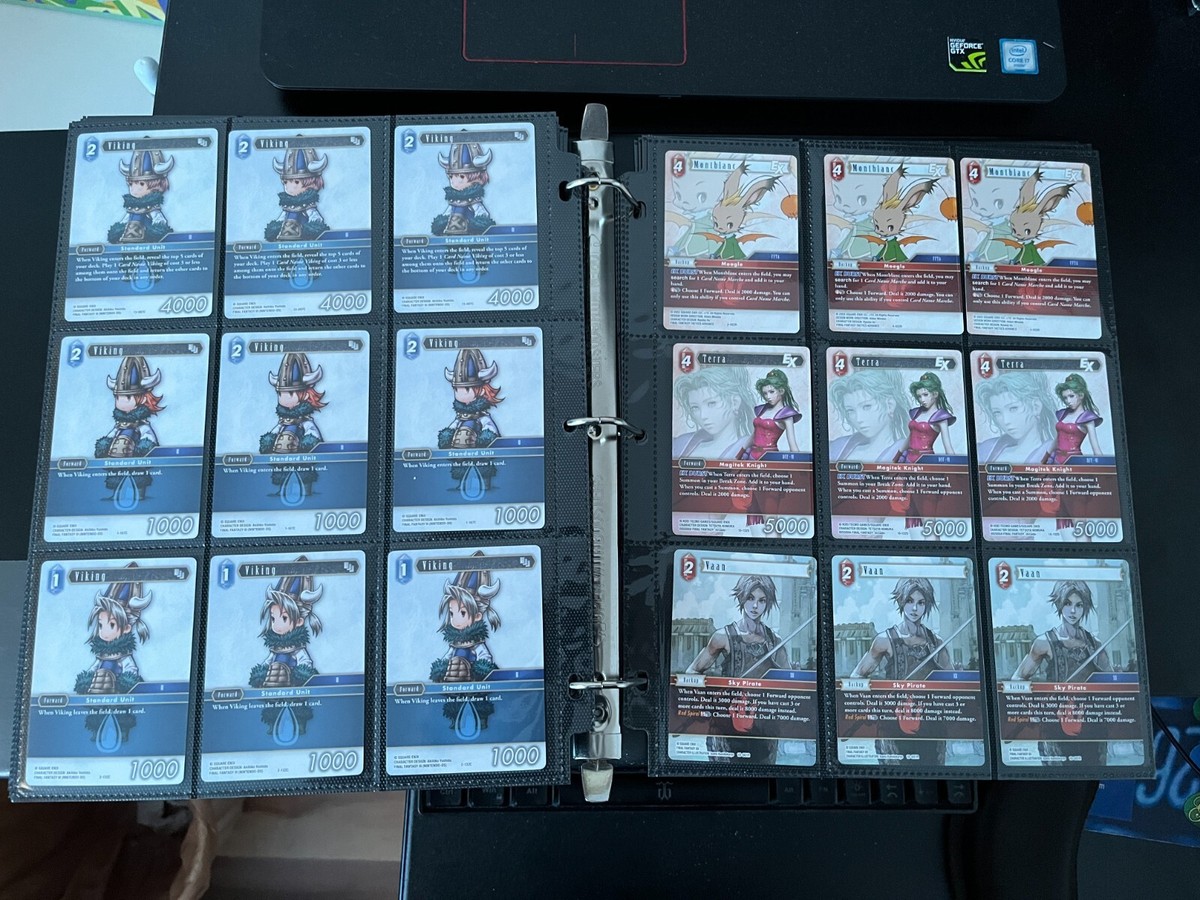 Jrend2006@ FFTCG まとめ バインダー付き Final Fantasy TCG FFTCG Card Binder Collection Foil | eBay