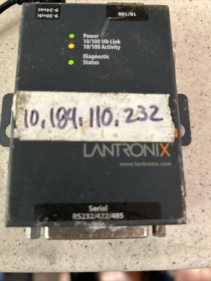 Lantronix UDS1100 Universal Device Server RS232/422/485 10/100