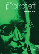 Piano Sonata No. 3 Op. 28 Sheet Music in A minor BH Piano NEW 048009230