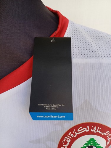 NWT Lebanon 2018/2019/2020 Capelli Away Football Jersey Shirt Size Mens 2XL Rare - Picture 9 of 9