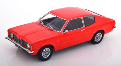 1:18 KK-Scale Ford Taunus L Coupe 1971 lightred