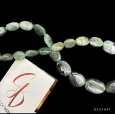 80cts Emerald - Graduated Plain Ovals (Approx 8x6-11x8mm) 25cm Strand