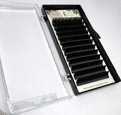 Classic Individual Eyelashes Lashes Faux Mink Semi Permanent Extensions Salon UK