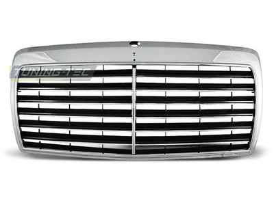 Frontgrill for Mercedes W124 E-KLASS 85-93 AVANTGARDE STIL Gratis frakt GRME03WL