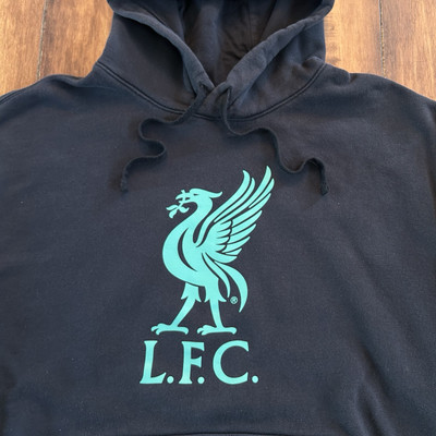 Nike Liverpool FC LFC Hoodie Men's XXL Pullover Big Swoosh Premier