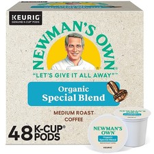Newman's Own Organic Special Blend Coffee Keurig K-Cup Pods 48ct Box 2 Pack Lot