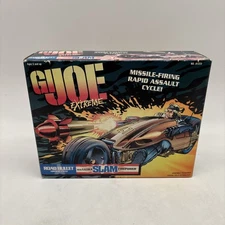 Vintage 1995 G.I.Joe Extreme Road Bullet Rapid Assault Cycle Brand New! Sealed!