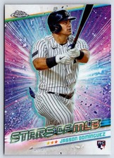 2024 Topps Chrome Jason Dominguez Stars of the MLB RC Yankees CSMLB-35