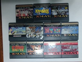 Atari Lynx 1 Console and 11 games