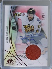 2024 Upper Deck SP Game Used All-Stars Red Jersey 13/15 Leon Draisaitl Auto 04py