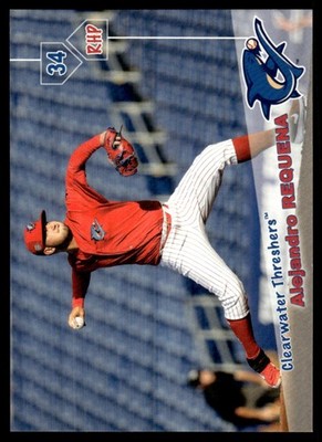 2019 Alejandro Requena Choice Minor League Rookie S1 Clearwater Threshers