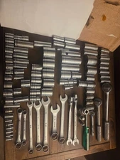 SK S-K S K tool lot. Ratchets sockets wrenches all USA made. 93 pieces