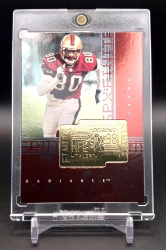 1998 Upper Deck SPx Finite Extreme Talent Radiance #285 Jerry Rice HOF /3600