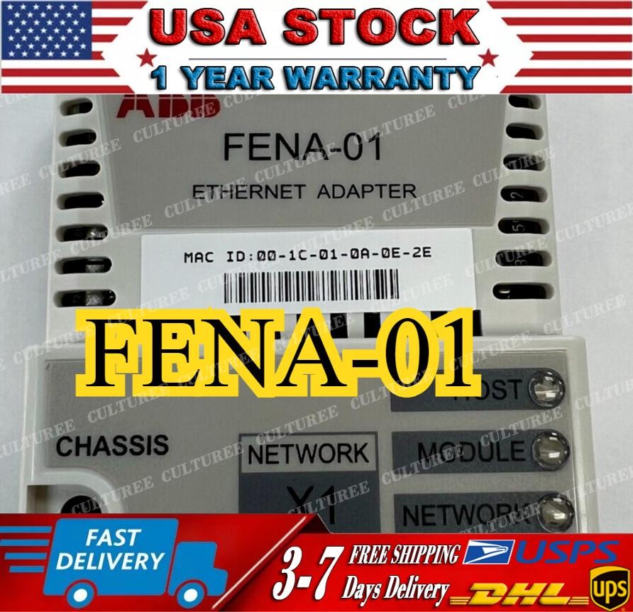 Brand New Sealed Factory ABB FENA-01 Ethernet Adapter Free Shipping