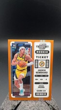 2022-23 Contenders Optic Andrew Nembhard RC Season Ticket Orange /49 #14134 MC