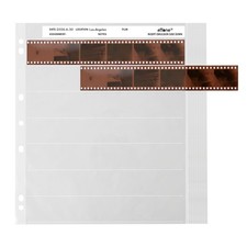 25pcs 35mm Film Acid-Free Archival Storage Sheets 135 Negative Preservers Pages