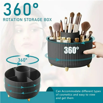 BYXAS 360° Rotate Makeup Brush Holder Organizer, Makeup Organizers Countertop, M