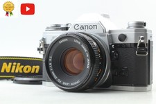  MINT Canon AE-1 35mm SLR Film Camera FD 50mm f1.8 S.C SC Lens From JAPAN