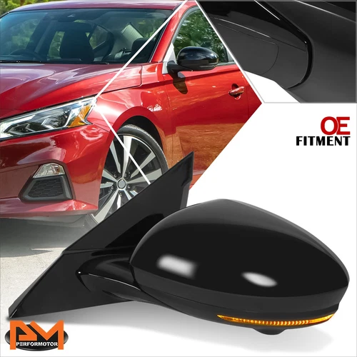 For 20-22 Nissan Altima Power Heated Signal Memory Camera Side View Mirror Left