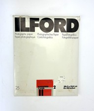 ILFORD ILFOSPEED 2.44M PHOTOGRAPHIC PAPER 8x10 25ct READ