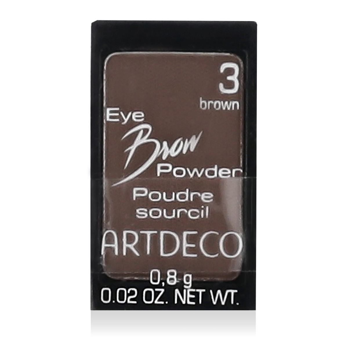 Пудра для бровей Artdeco Eye Brow Powder Sourcil 3 коричневых 08 г 1890₽