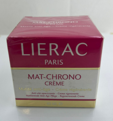 Lierac Paris MAT-CHRONO CREME. MATITE ANTI AGE-CREME REGENERANTE 1.40 FL OZ NEW