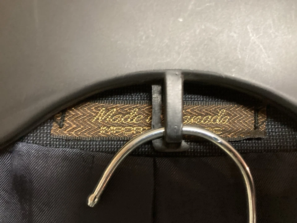 Traje Para Hombre De Colección Ralph Lauren 2 Piezas Lana Micro Cuadros Gris Medidas 50R 42x29 Foto 2 de 4