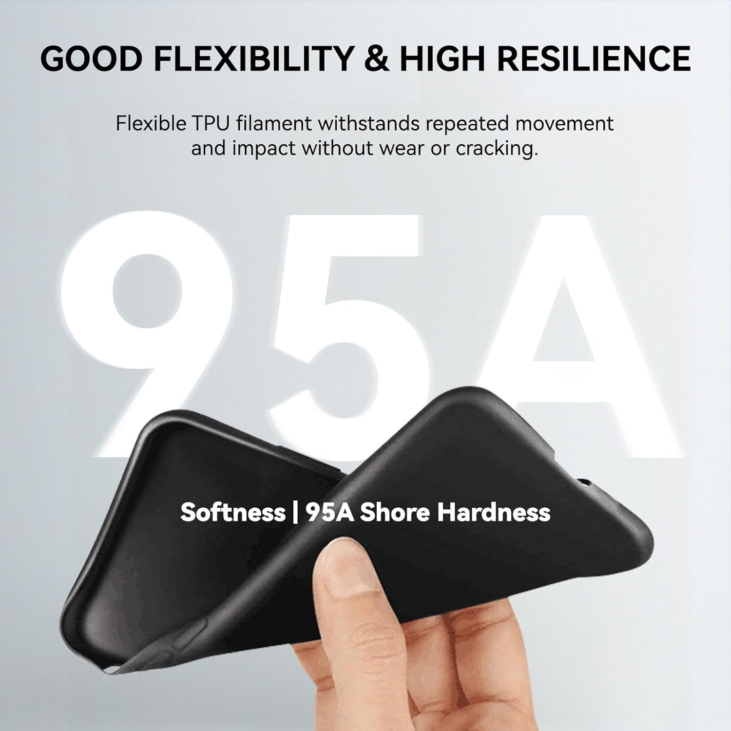 TPU Flexibles Filament 1,75 mm, 3D Drucker Filament, Maßgenauigkeit +/- 0,03 - Bild 2