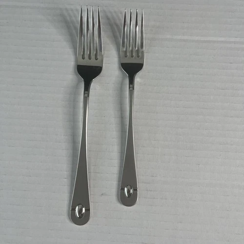 Oneida SATIN JUPITER 18/10 Stainless 1 Dinner Fork & 1 Salad Fork Hard To Find