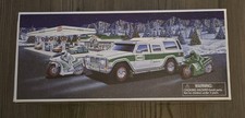 40th Anniversary Hess 2004 Sport Utility Vehicle Toy Truck 2 Motorcycles NIB