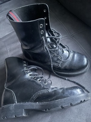 BOOTS  ++ 40 + Underground ++ Stiefel ++ Schwarz ++ Schnürrstiefel